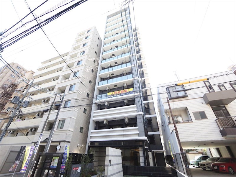 建物外観　外観　オートロック　宅配ＢＯＸ　防犯カメラ　分譲賃貸