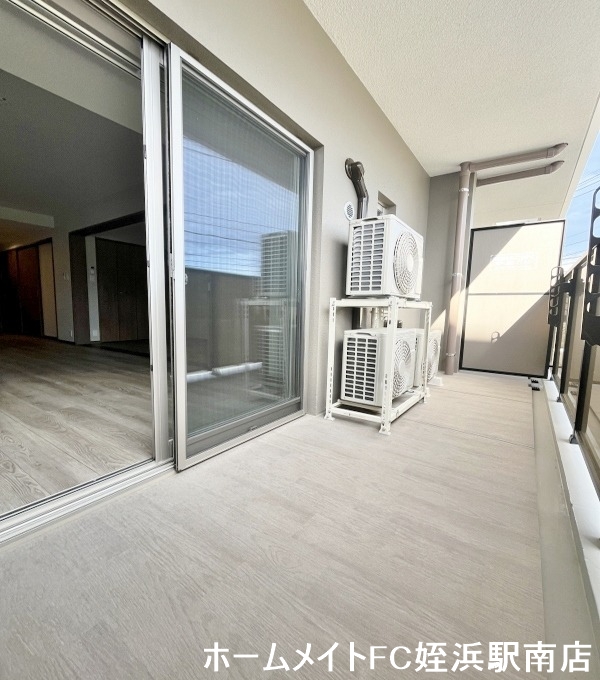 バルコニー　★バルコニーから室見川を眺められます♪★参考写真