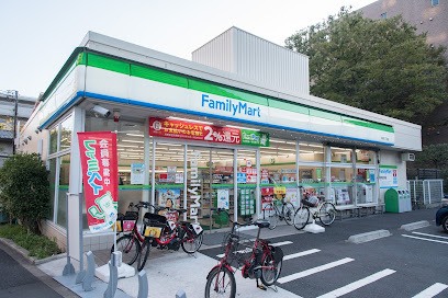 コンビニ　ファミリーマート木場六丁目店（コンビニ）まで418m