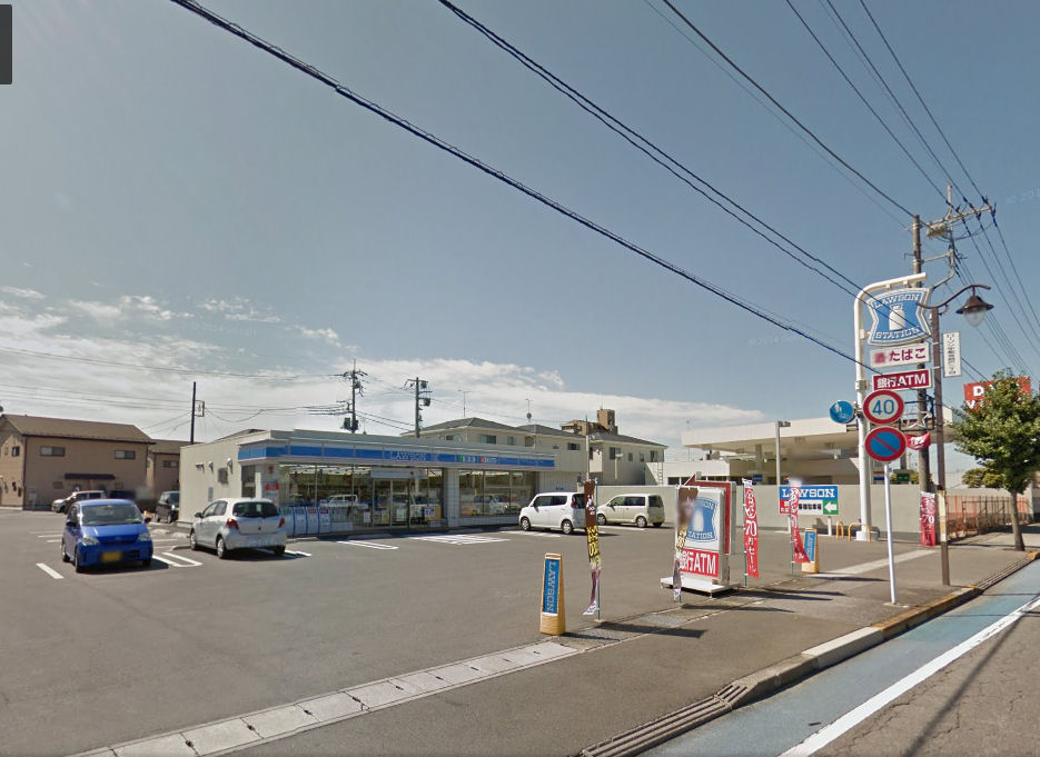 コンビニ　ローソン 宇都宮越戸二丁目（コンビニ）まで456m