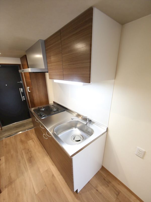 キッチン　システムキッチン（ガス2口コンロ付）