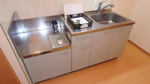 キッチン　２口ガスコンロが置ける流し台♪（イメージ）