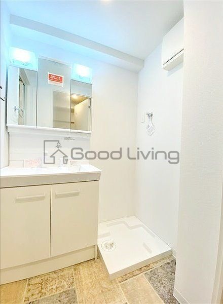 洗面設備　身だしなみもバッチリ