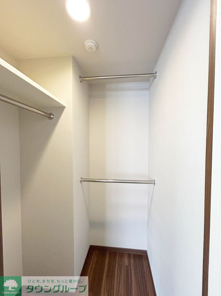 収納　ウォークインクローゼット（約6.0帖の洋室）