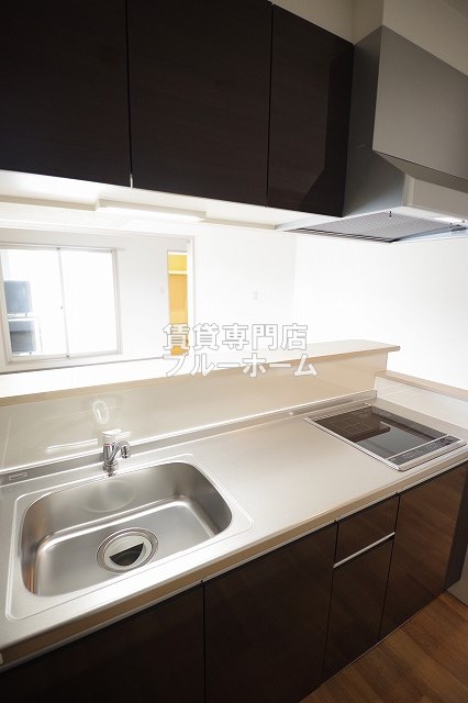 キッチン　2口コンロのシステムキッチンです！カウンター式♪