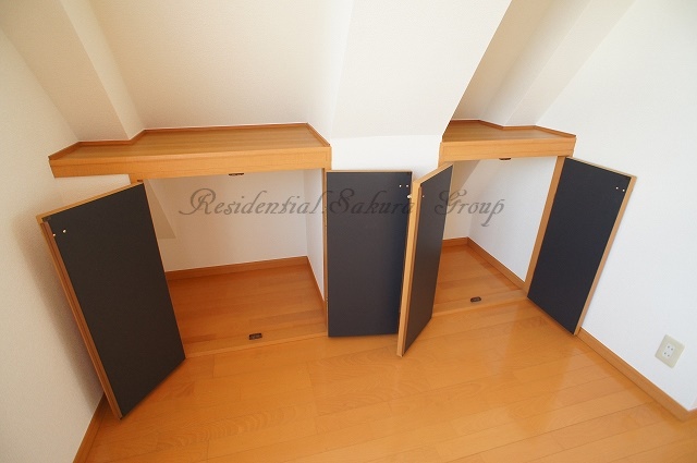 収納　お荷物の多い方でも安心のクローゼット付き♪