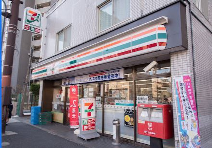 コンビニ　セブンイレブン品川中延6丁目店（コンビニ）まで107m