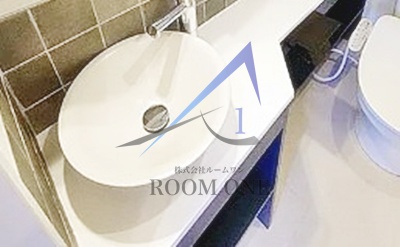 洗面設備　洗面台です。