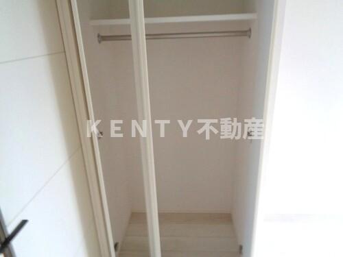 収納　十分な収納スペースがあります