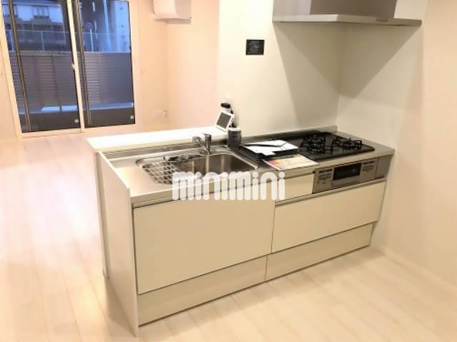 キッチン　コンロ、グリル付き