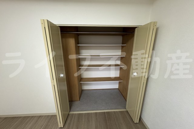 収納　大きなスペースがあり、収納には困りません