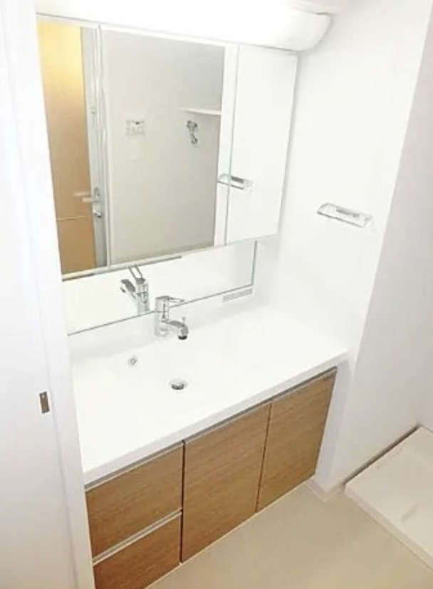 洗面設備　洗面所です