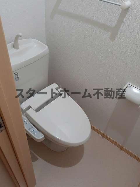 トイレ　ゆったりとした空間のトイレです