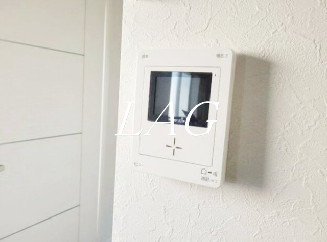 セキュリティ　モニター付きインターホンです。