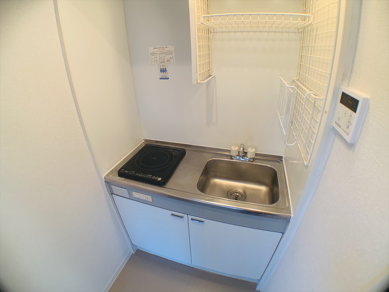 キッチン　壁付けキッチンでスペースを有効活用できます！