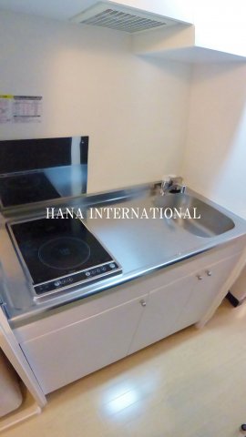 キッチン　広めの２口コンロです(^^)/