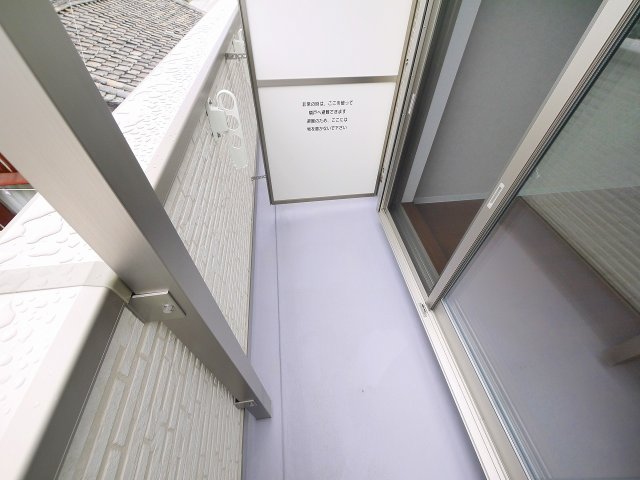 バルコニー　広々としたバルコニーです