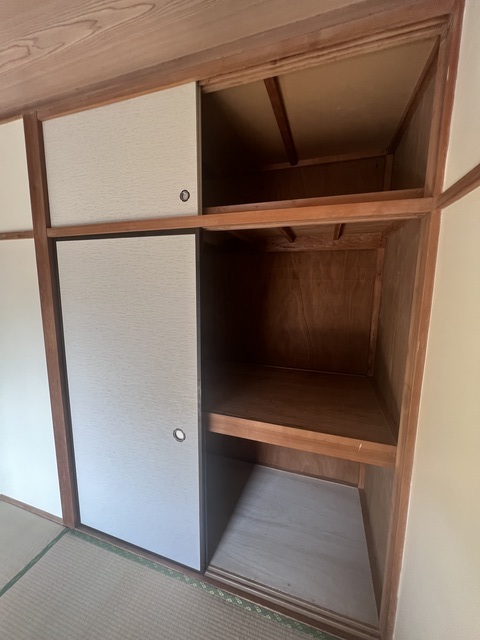 収納　たっぷり押し入れ。