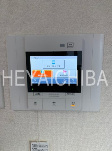 セキュリティ　モニター付きインターホン