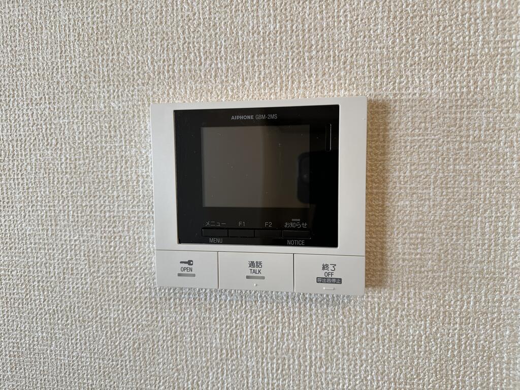 セキュリティ　モニター付きインターホン