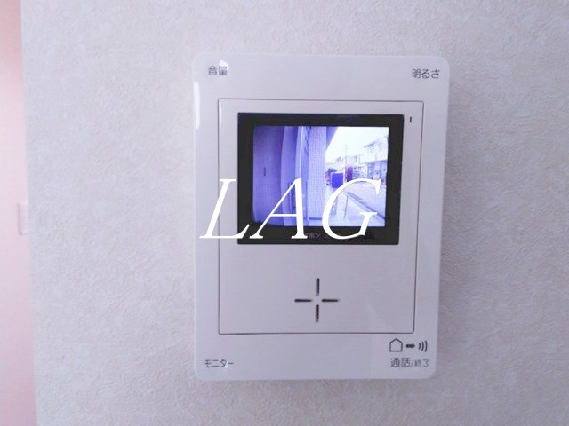 セキュリティ　モニター付インターホンです。
