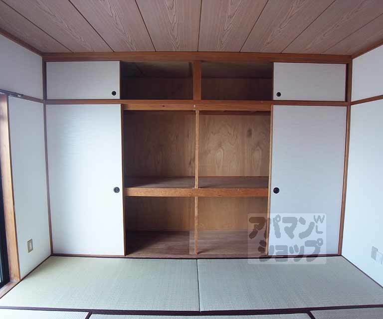 収納　和室にある収納は広めです。