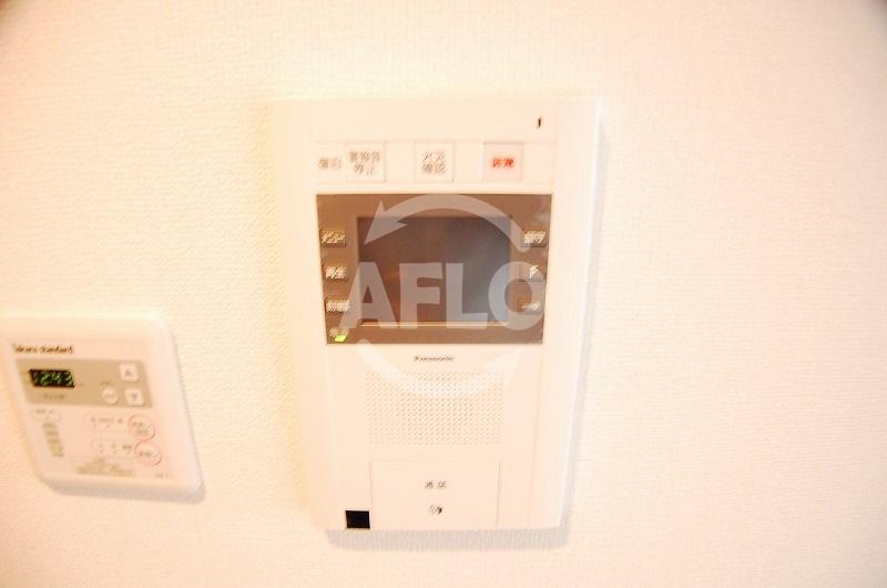 セキュリティ　ADWResidence松屋町　モニター付きインターフォン