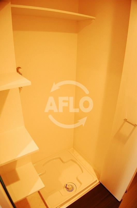 洗面設備　ADWResidence松屋町　洗濯機置き場