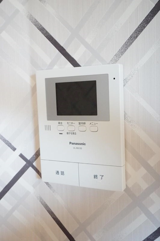 セキュリティ　来客時に便利なＴＶモニターホン