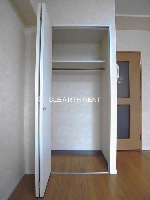 収納　収納豊富なクローゼット