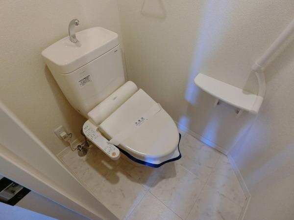 近鉄長野線 古市駅 徒歩6分 2階建 築13年のトイレ写真