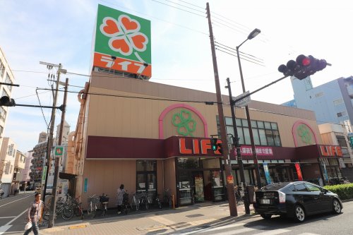 スーパー　ライフ 都島高倉店（スーパー）まで693m