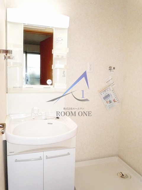 洗面設備　洗面台です。