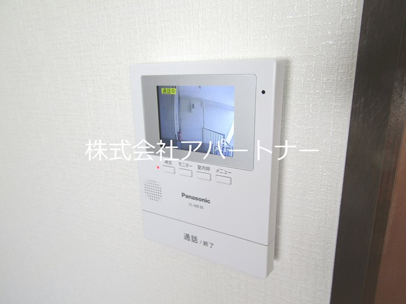 セキュリティ　急な来客にも安心のTVインターホンです♪