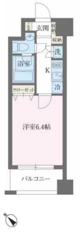 KDXレジデンス森下千歳の間取り写真