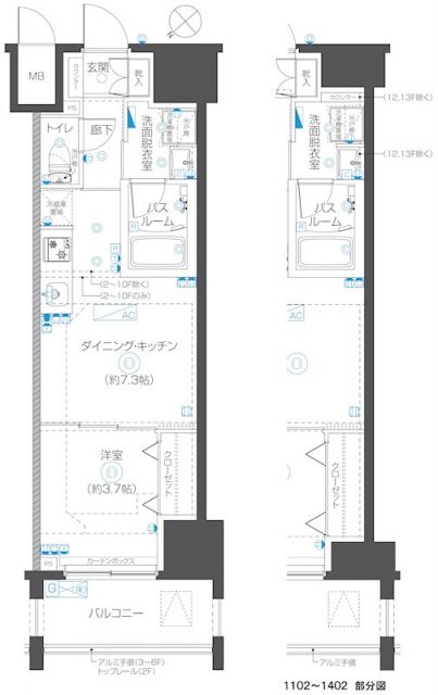ZOOM立川曙町の間取り写真