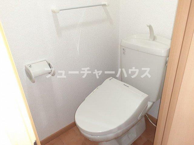 トイレ　ゆったりとした空間のトイレです