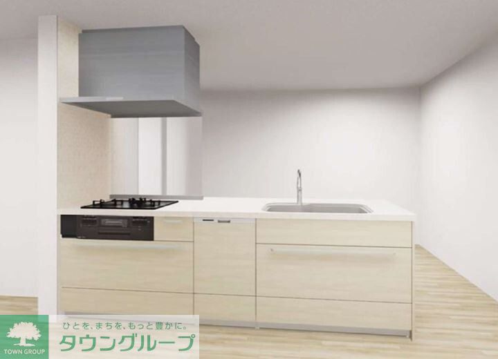 LA VIE LENTE戸建 北棟のキッチン写真
