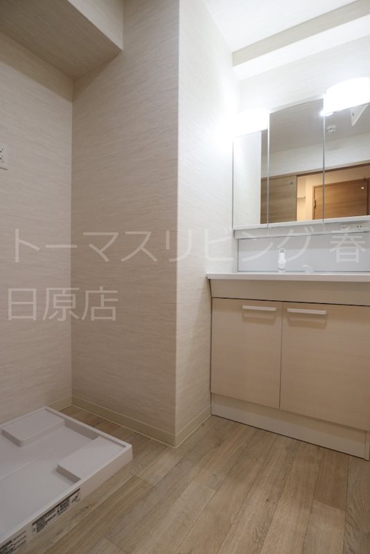 洗面設備　※別号室の参考写真になります。