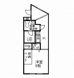 須田ビルの間取り