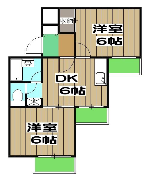 グランドール浅原の間取り