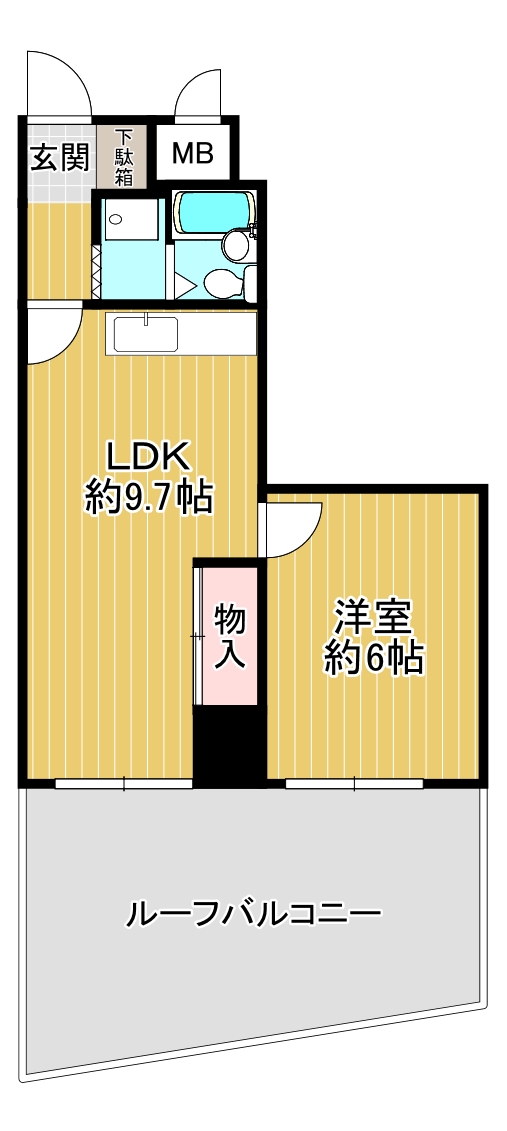 ハイエスト三田の間取り