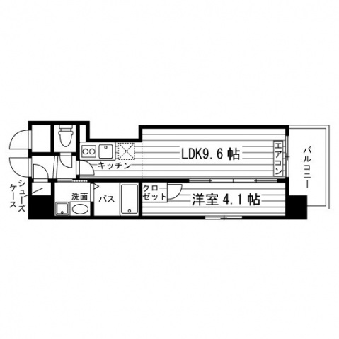 Unitower鹿児島中央の間取り