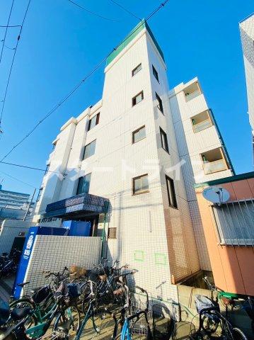 大阪市東淀川区西淡路のマンションの建物外観