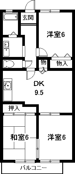 アネックスIIの間取り