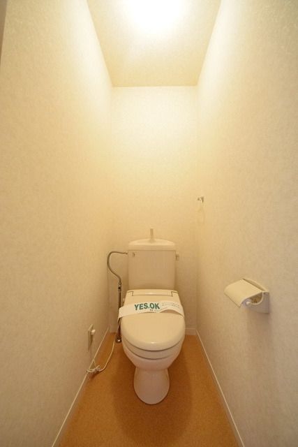 【大和市深見のアパートのトイレ】