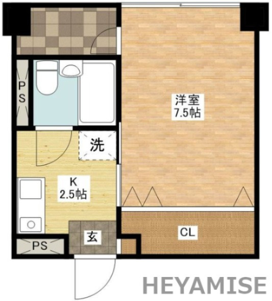 パークアベニュービル松山の間取り