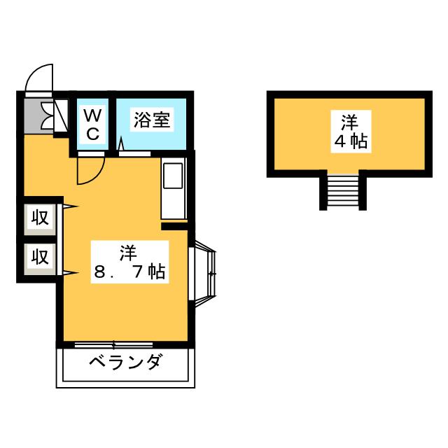 サンハイツの間取り