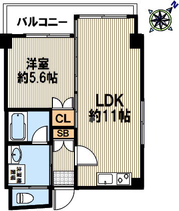 ピトレスクの間取り