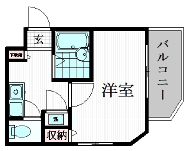 世田谷区千歳台のマンションの間取り